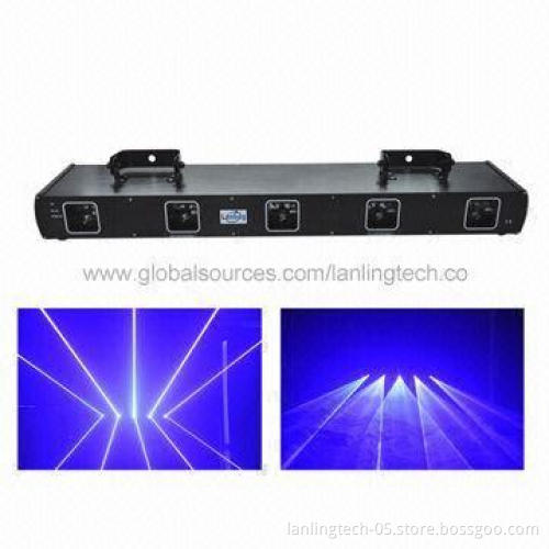 Blue Stage Laser Lights with 5 Heads